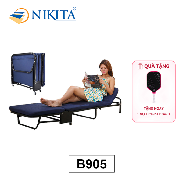 Giường Gấp Ba Có Nệm NKT-B905