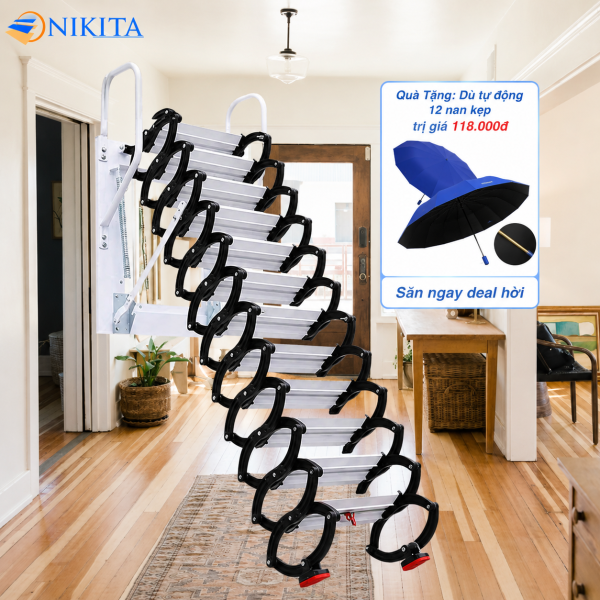 Cầu Thang Ốp Tường Nikita TXW - 1160