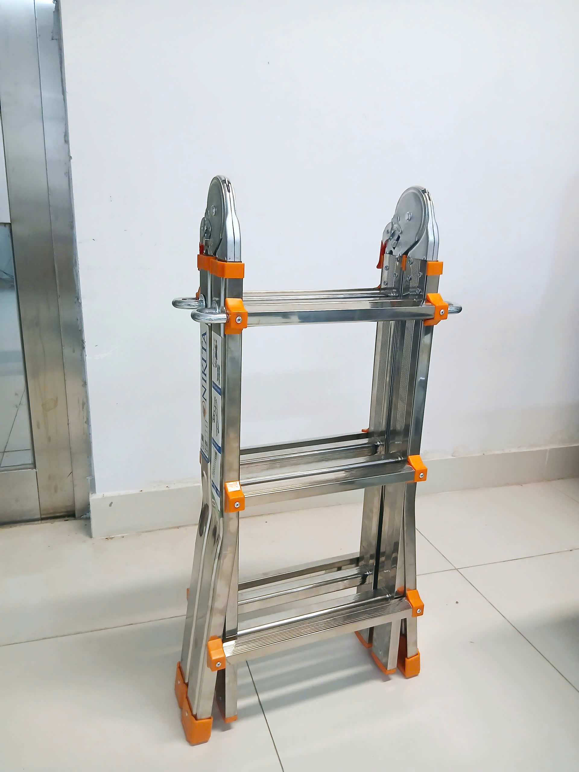 Hình ảnh thực tế Thang Trượt Inox 3 bậc 5