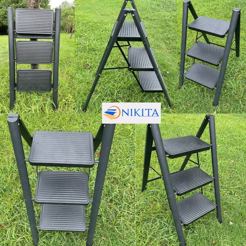 Hình ảnh thực tế thang ghế khung sắt NIKITA