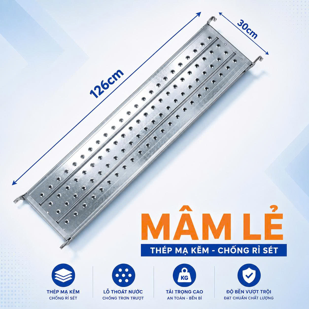 Mâm thẻ giàn giáo