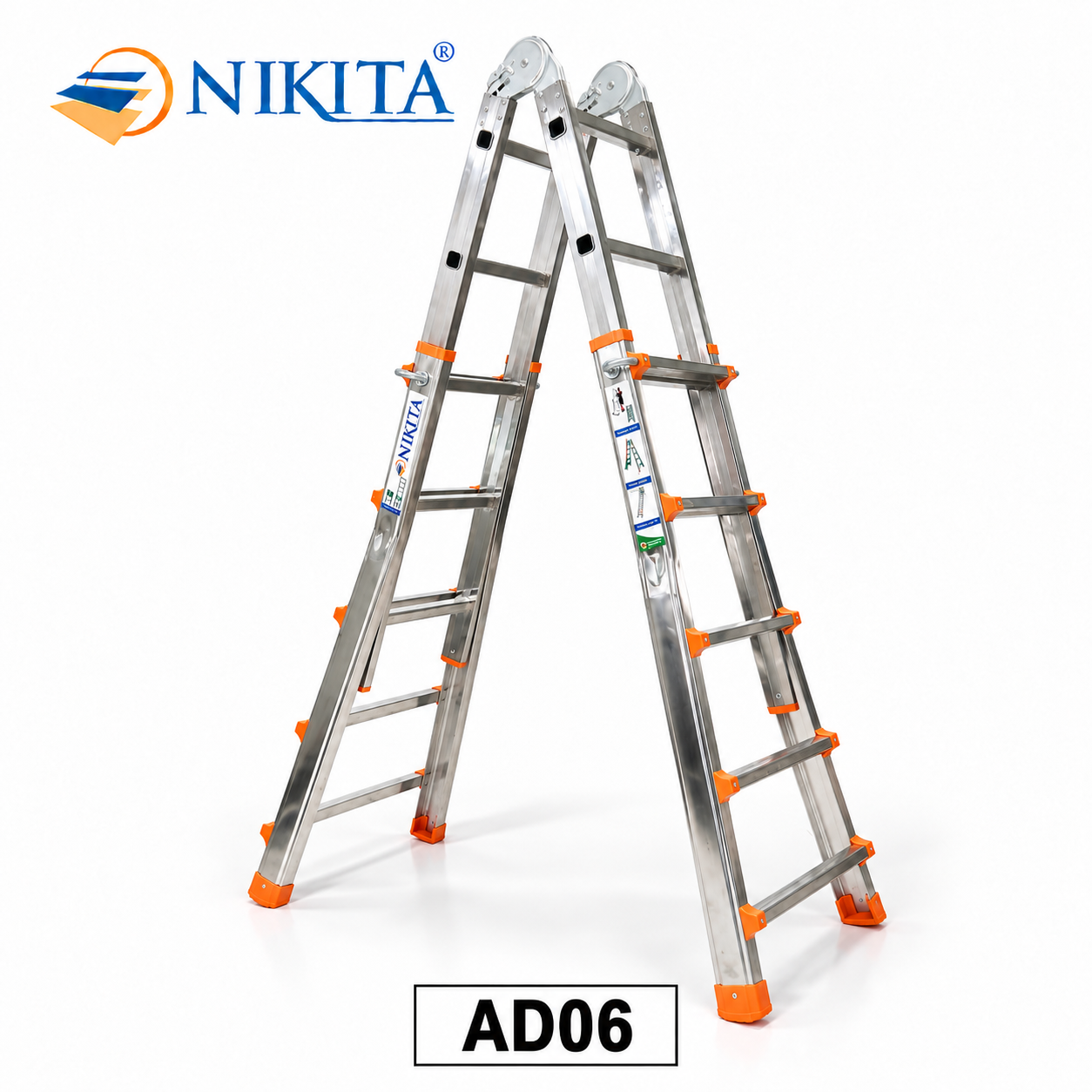 Thang nhôm Nikita AD06 gấp đôi