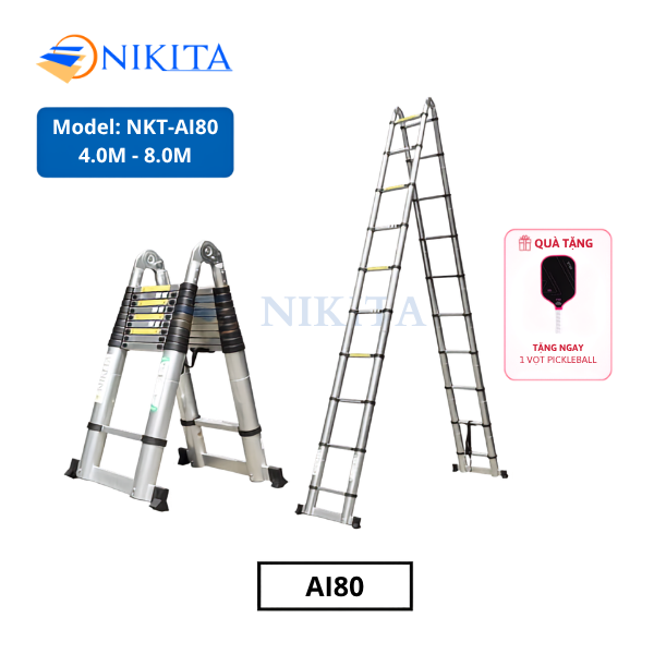 Thang Nhôm Rút Đa Năng Nikita NKT - AI80