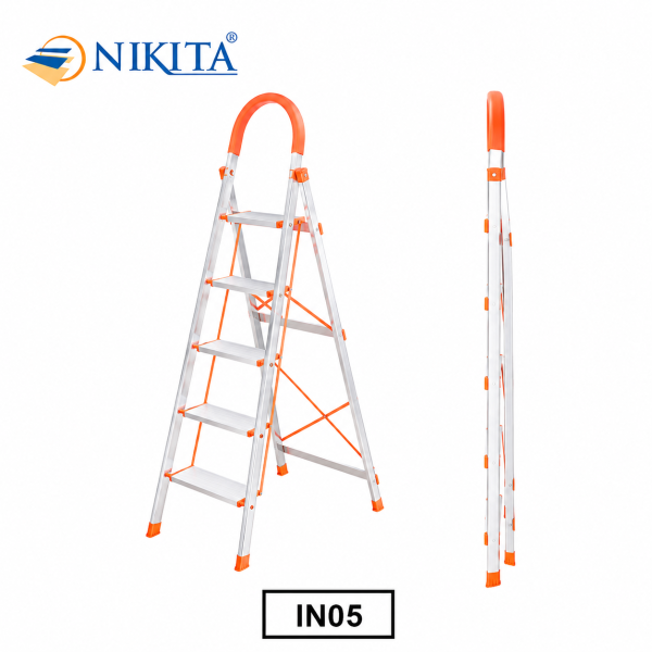 Thang Ghế INOX 5 Bậc Nikita NKT - IN05