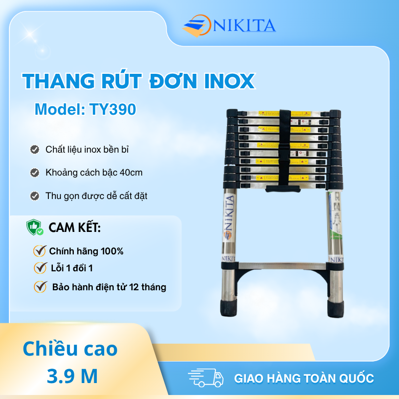 THANG-INOX-RÚT-ĐƠN-CHỐNG-TRƯỢT -TY- 390