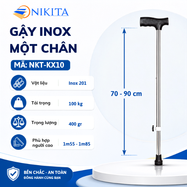 Gậy Chống Đa Năng 1 Chân NKT KX10