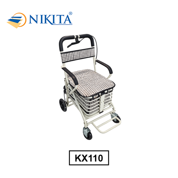 Khung Tập Đi Cho Người Bệnh Có Chỗ Ngồi Đa Năng NKT - KX110
