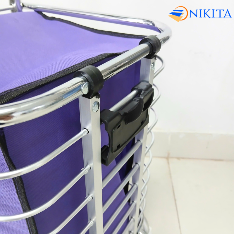 Xe Kéo Đi Chợ Inox Leo Cầu Thang Nikita ST08 4