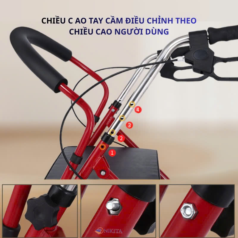 Khung Hỗ Trợ Đi Lại Phục Hồi Chức Năng NKT - KX90 6
