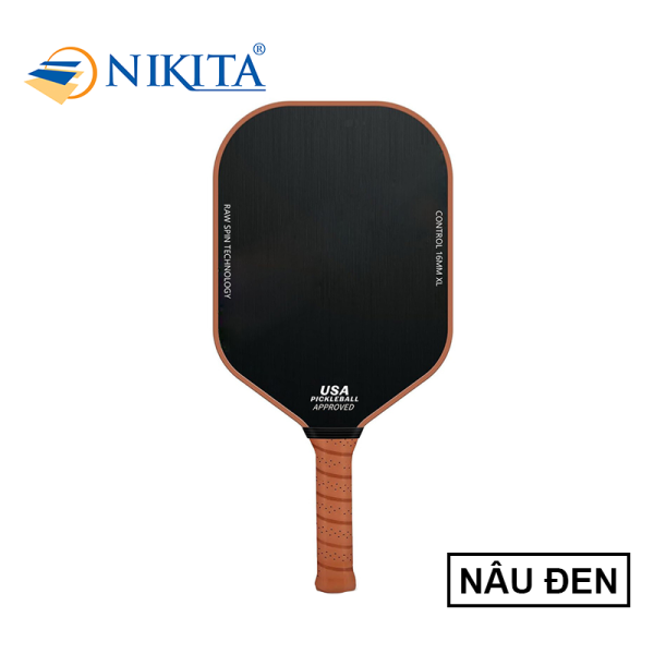 Vợt Pickleball Carbon T700 Pro Màu Nâu Đen