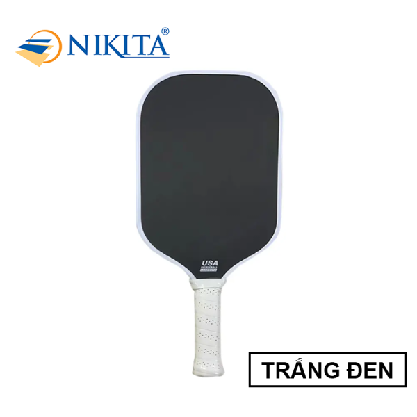 Vợt Pickleball Carbon T700 Pro Màu Trắng Đen