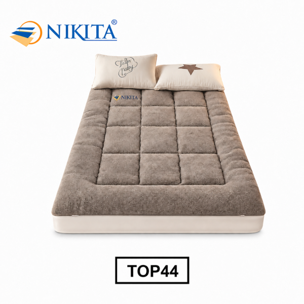 Nệm Giường Rộng 1.5m Dài 2m NIKITA TOP44 3 Màu