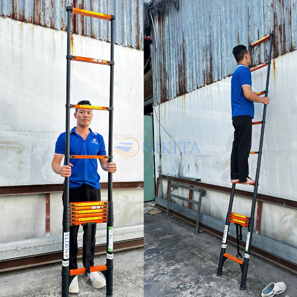 Thang Rút Đơn Bằng Thép IR Thang Rút Đơn Bằng Thép IR