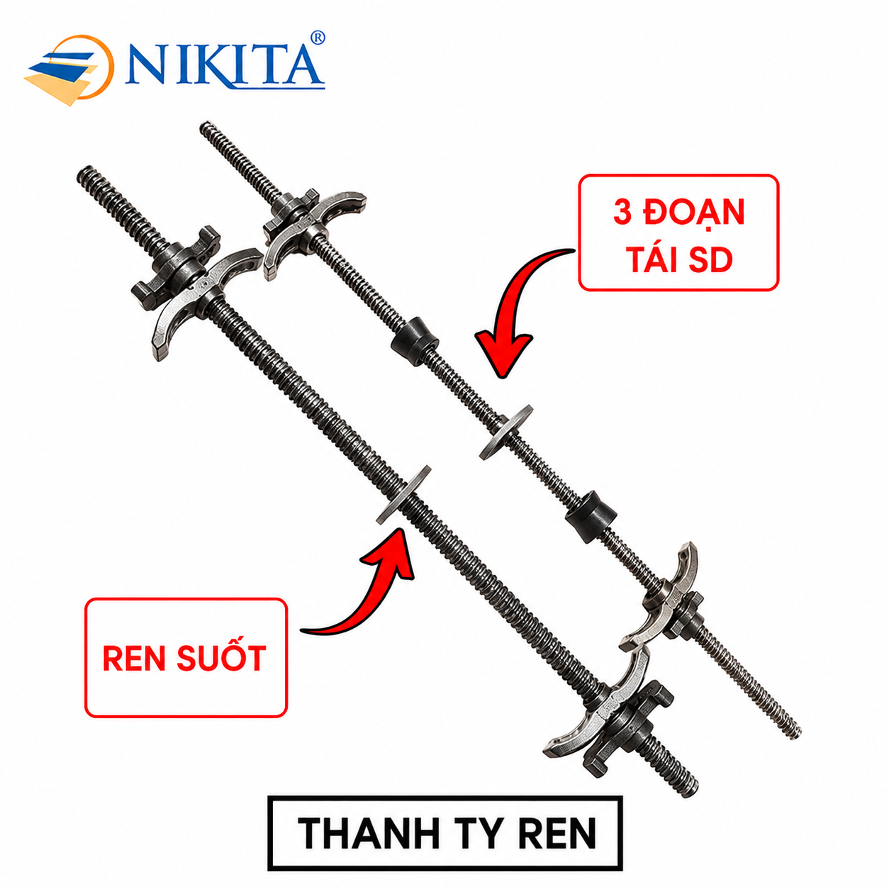 Ảnh đại diện Ty Giằng Cốp Pha Chống Thấm – Thanh Ty Ren Khóa Khuôn
