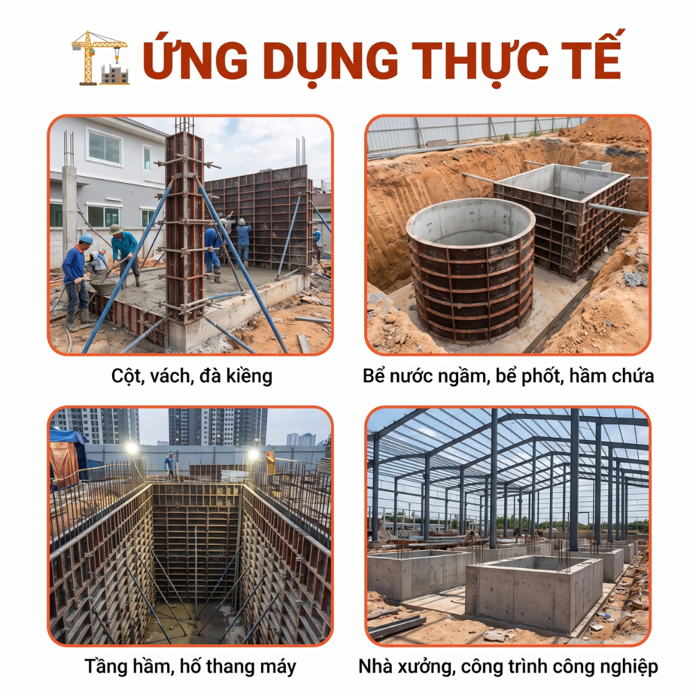 UNG-DUNG-THANH-GIAN-COT-PHA Ty Giằng Cốp Pha Chống Thấm – Thanh Ty Ren Khóa Khuôn