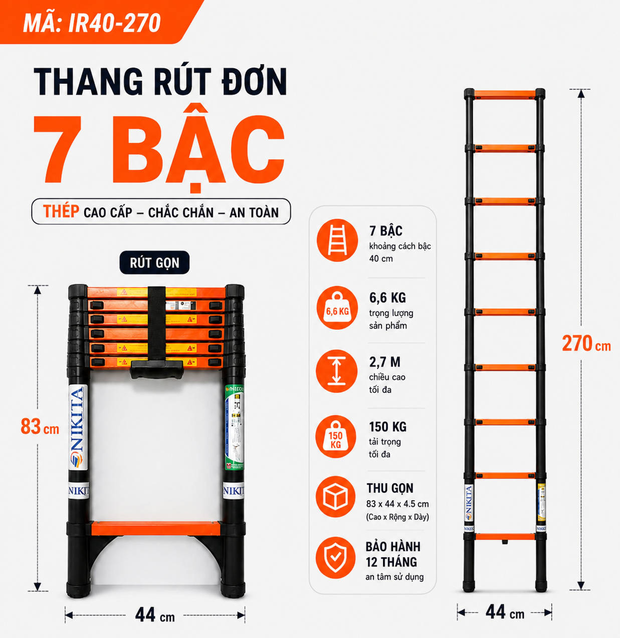 thông số ir270