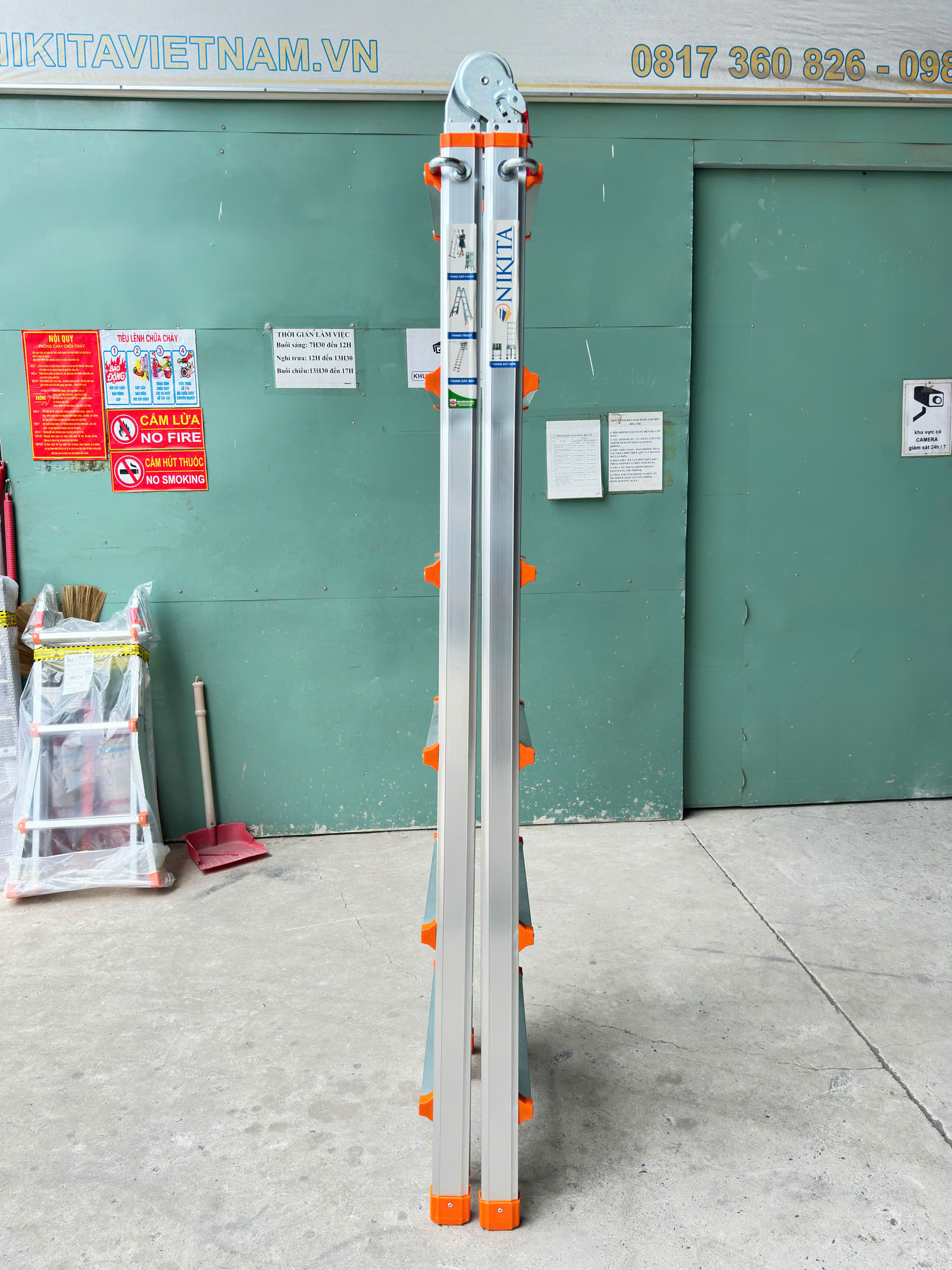 Hình ảnh thực tế thang AM06 12
