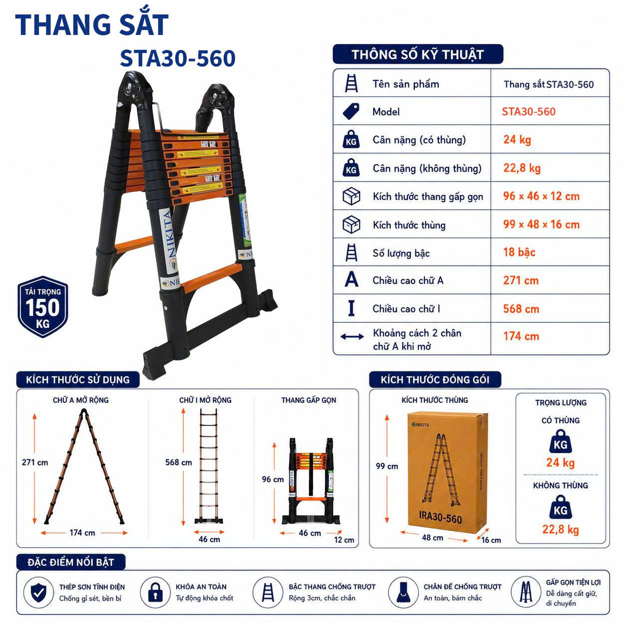 Thông số STA30 - 560