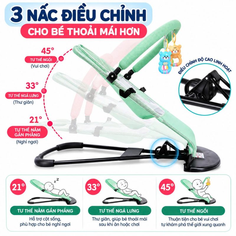 Ghế Nhún Cho Bé Nikita
