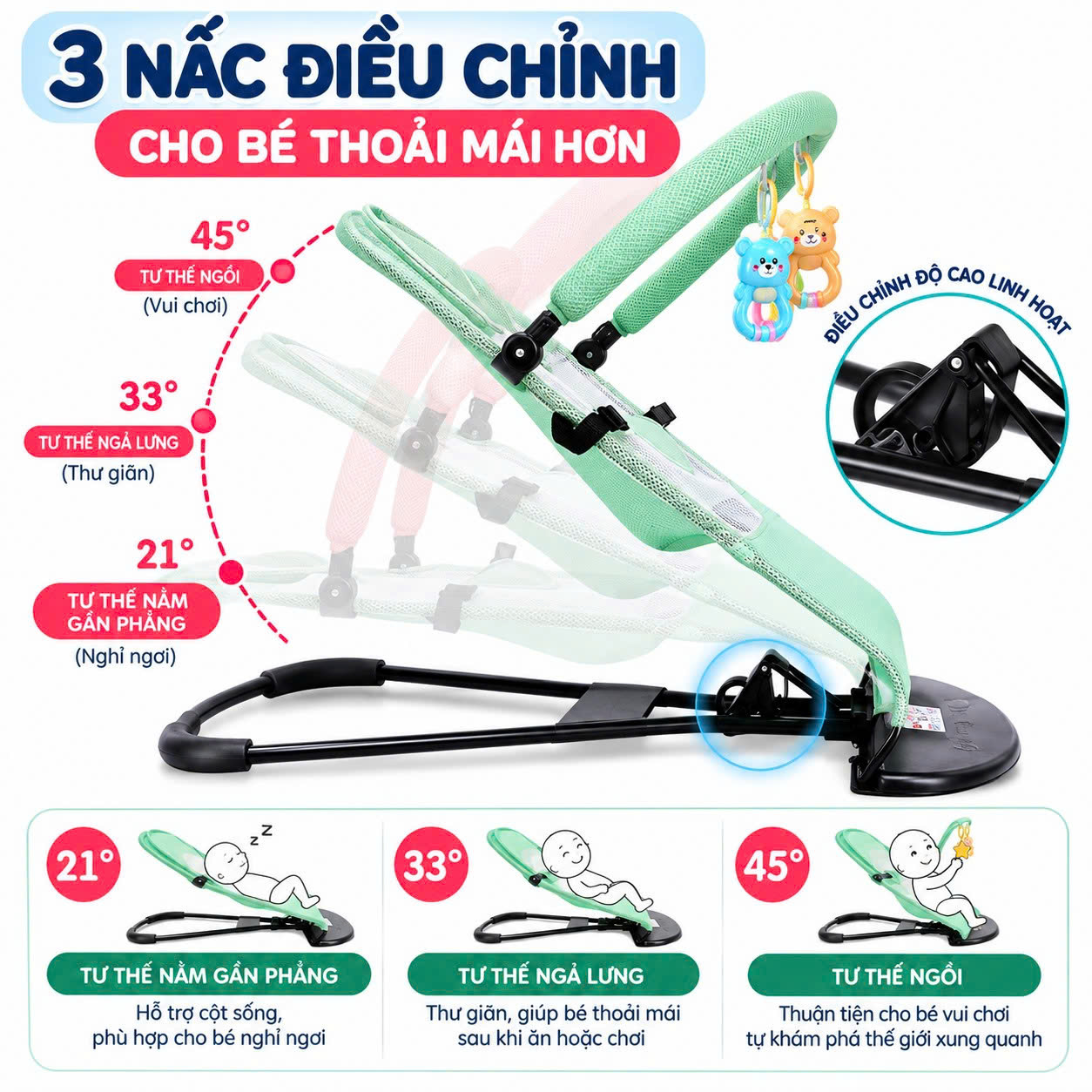 Ghế Rung Cho Bé 3