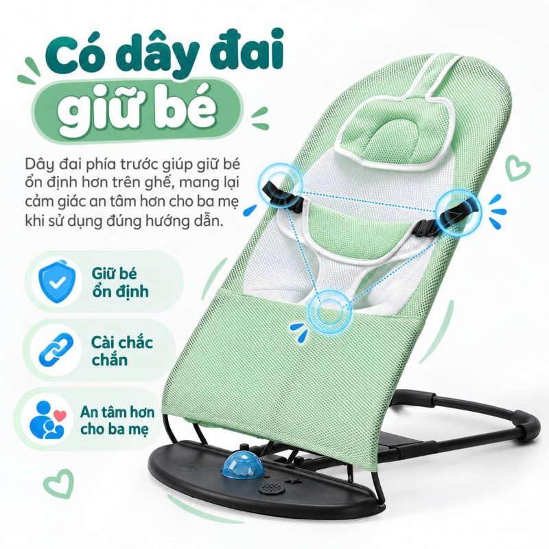 Ghế Nhún Cho Bé Nikita