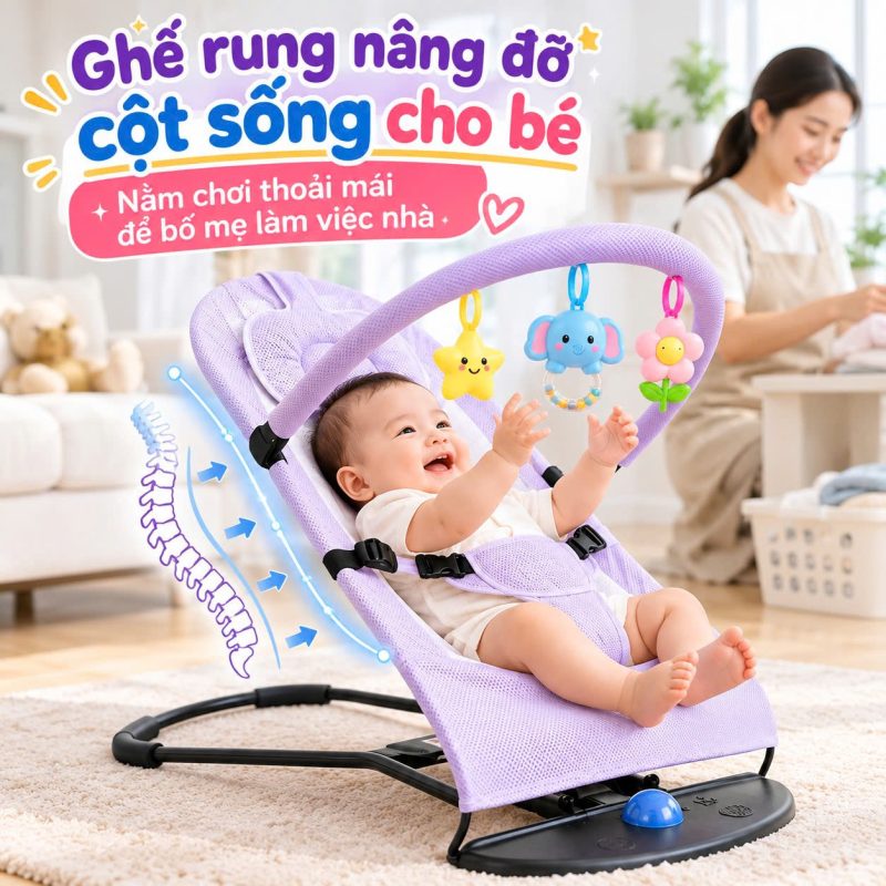 Ghế Nhún Cho Bé Nikita