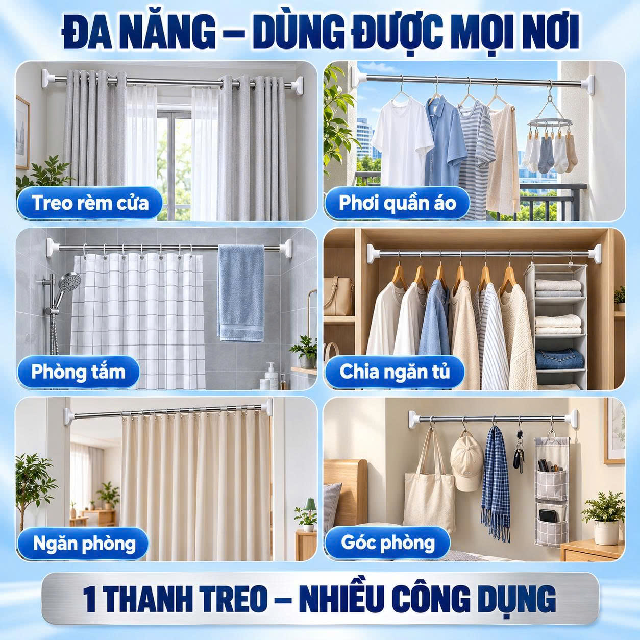 Thanh Treo Đa Năng 10