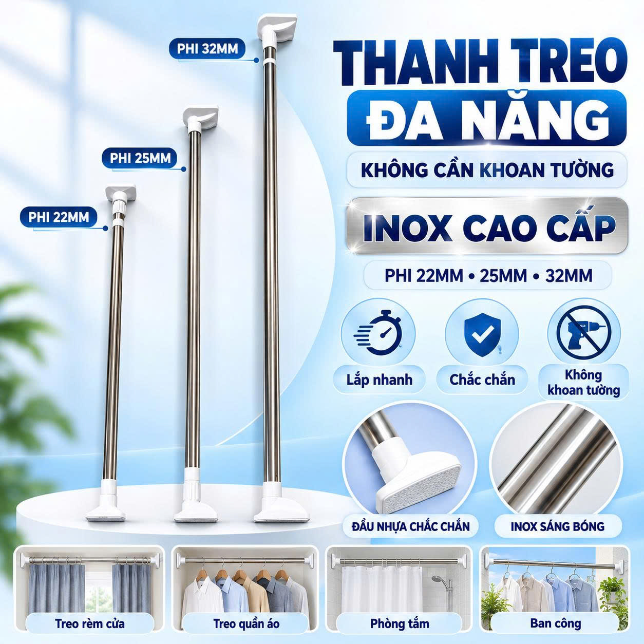 Thanh Treo Đa Năng 6